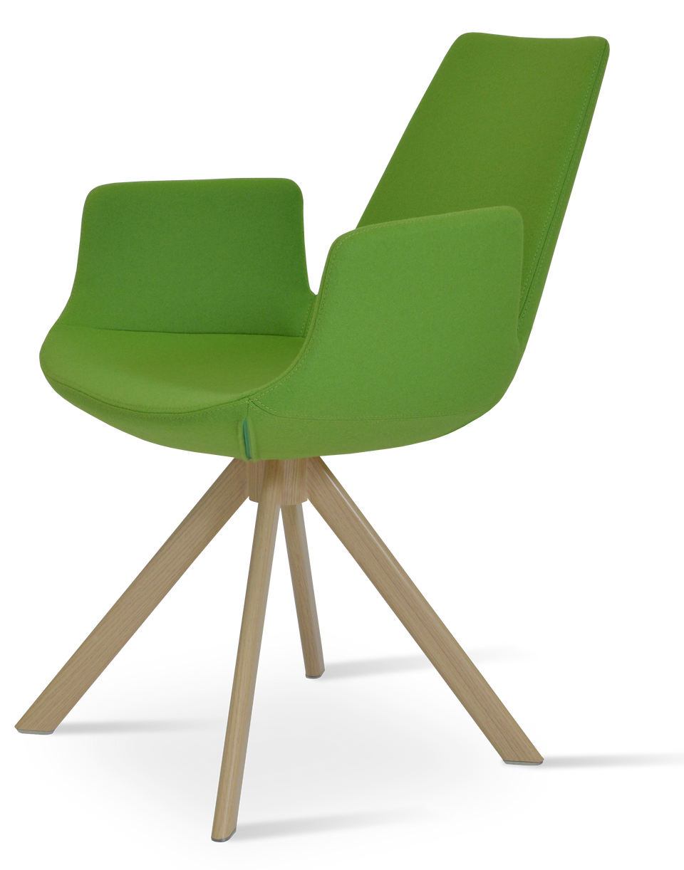 Eiffel Arm Sword Dining Chair.