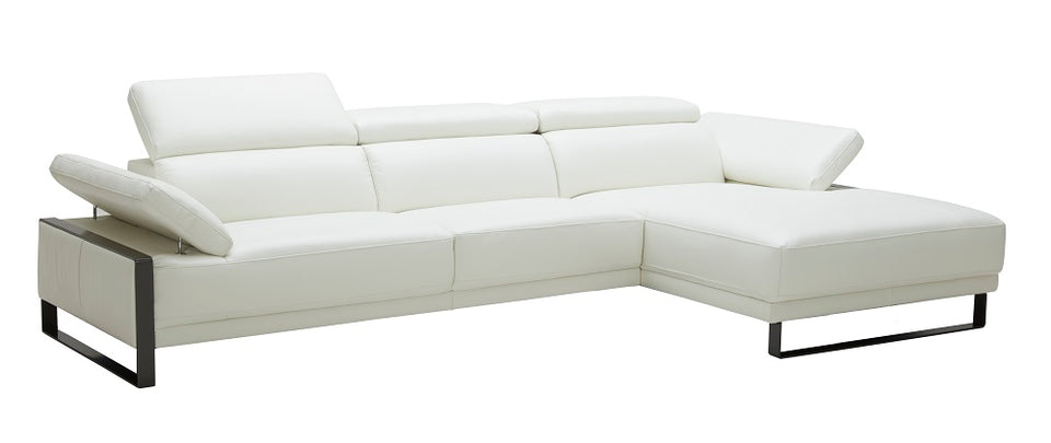 Fleurier Sectional in White.