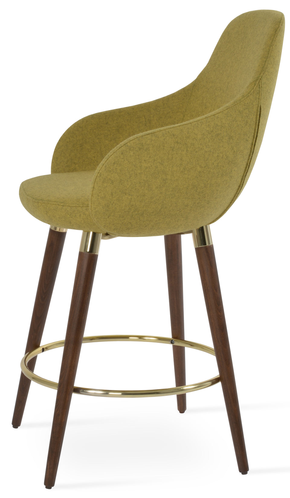 Gazel Wood Counter Stool.