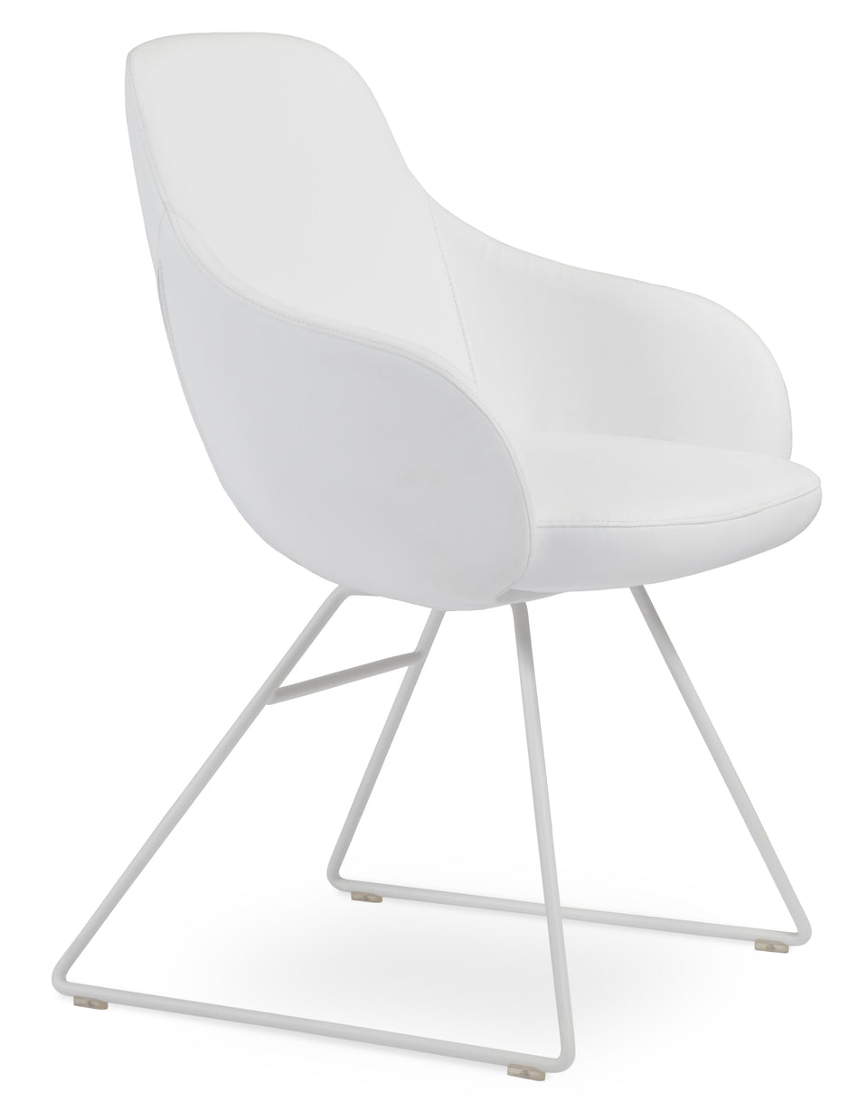 Gazel Arm Wire Chair.