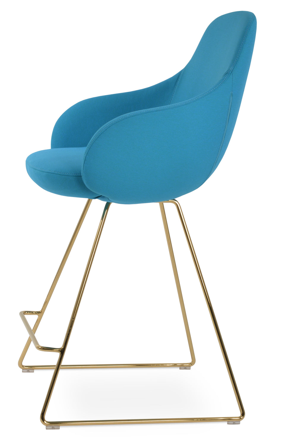 Gazel Arm Wire Bar Stool.