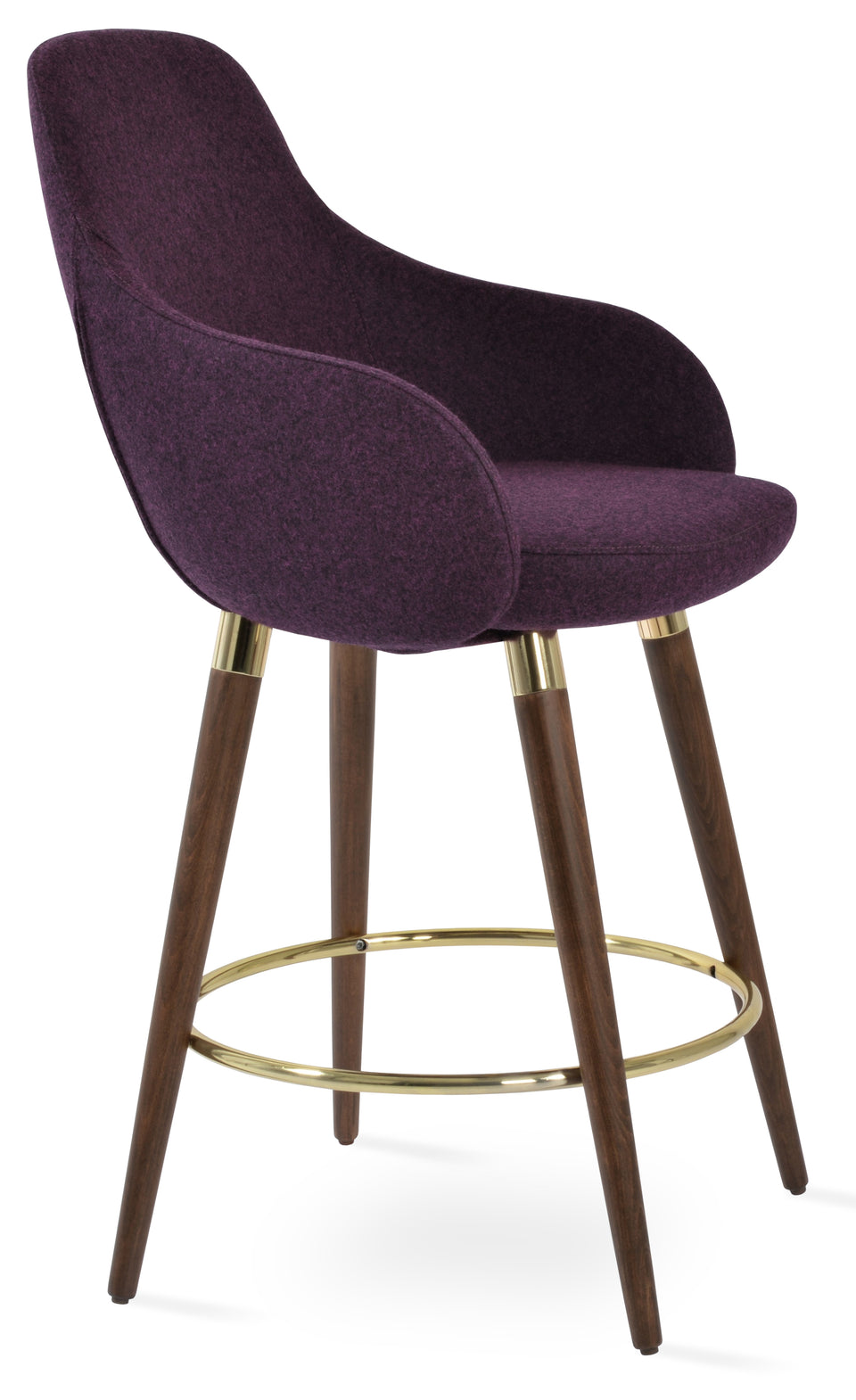 Gazel Wood Counter Stool.