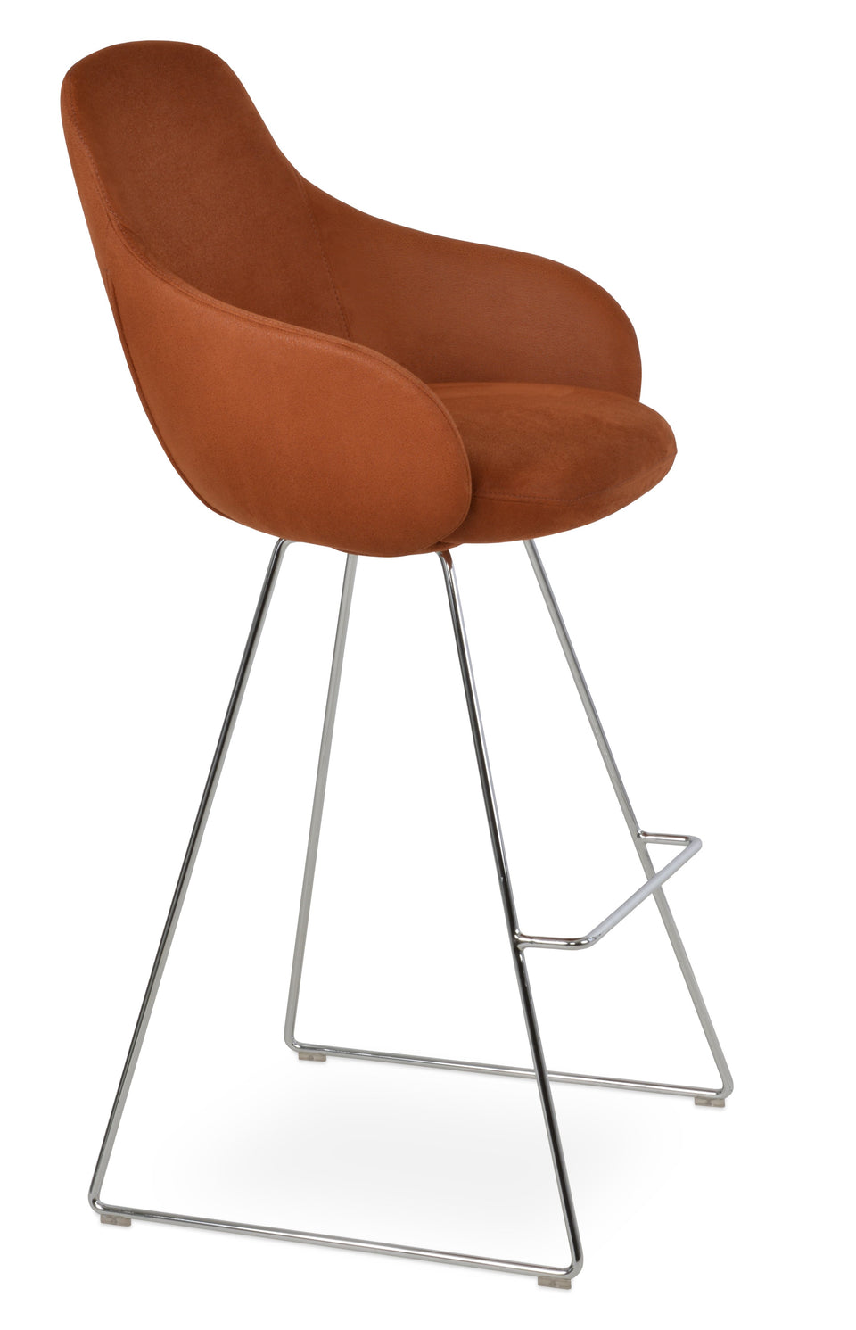 Gazel Arm Wire Bar Stool.