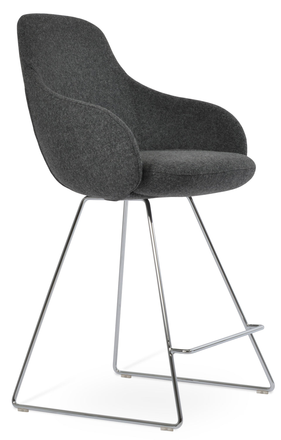 Gazel Arm Wire Bar Stool.