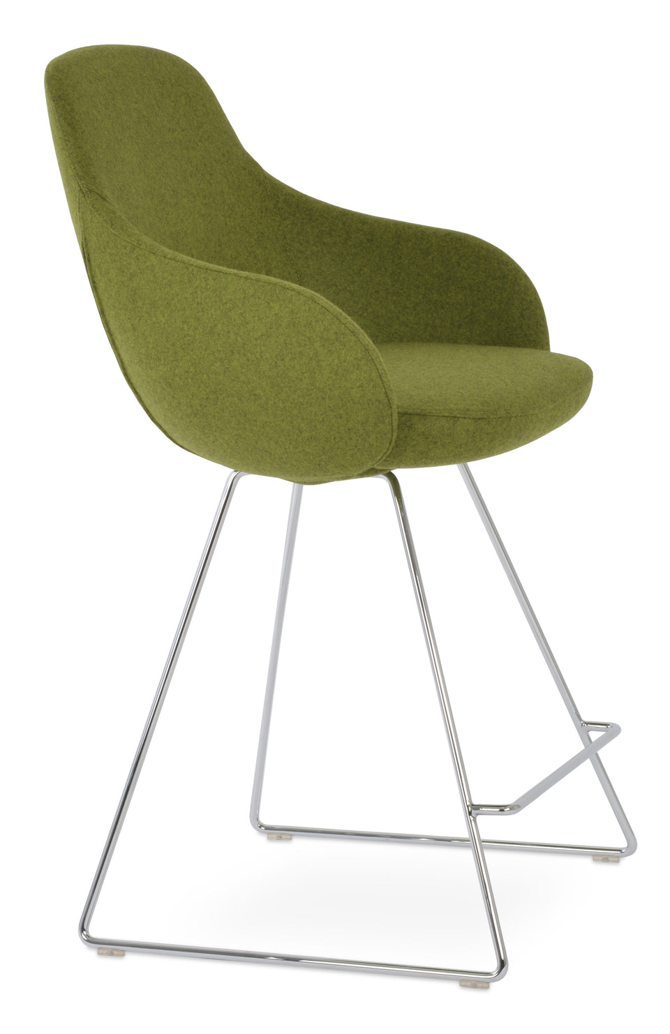 Gazel Arm Wire Bar Stool.