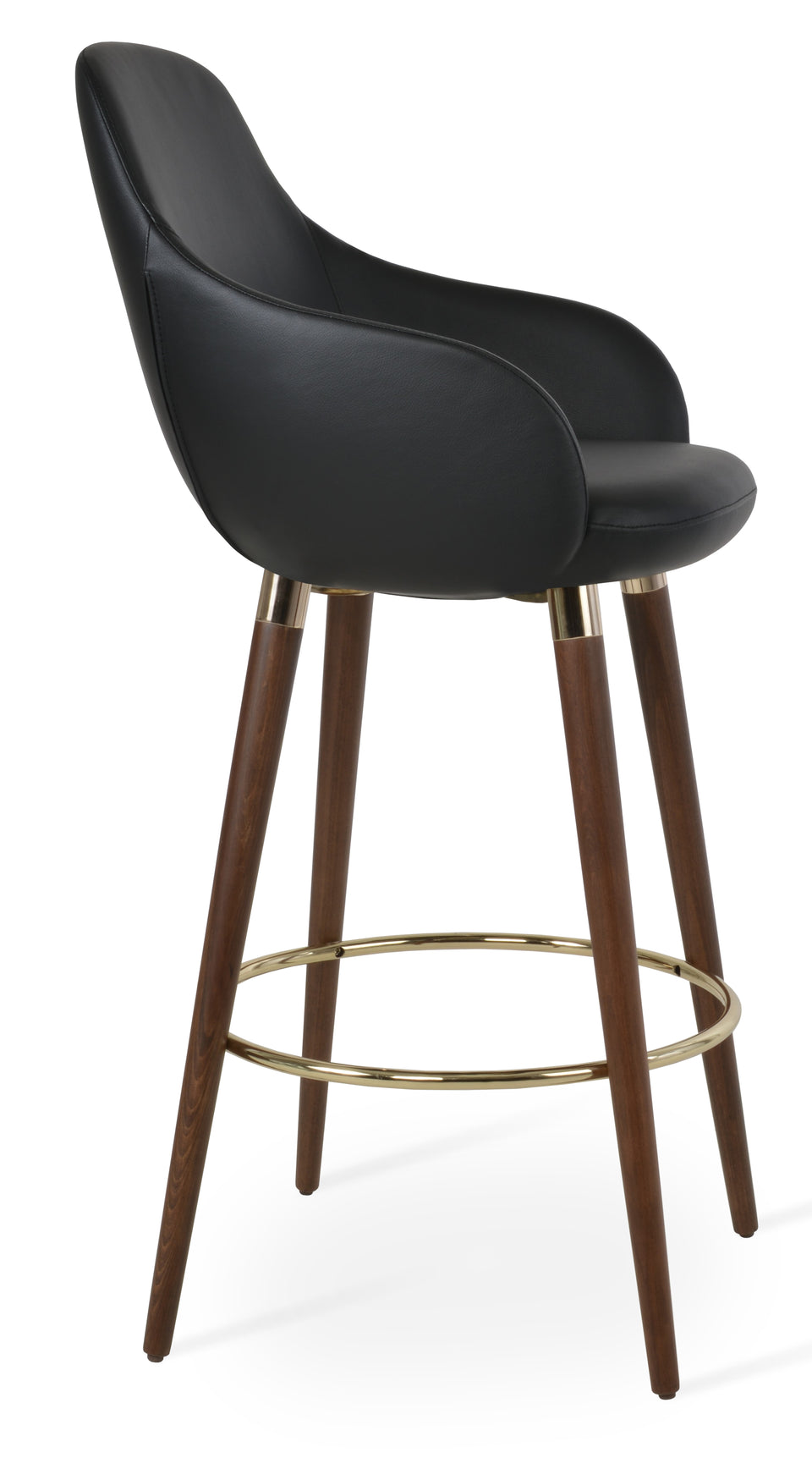 Gazel Wood Counter Stool.