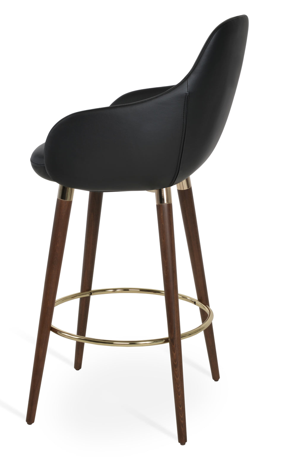 Gazel Wood Counter Stool.