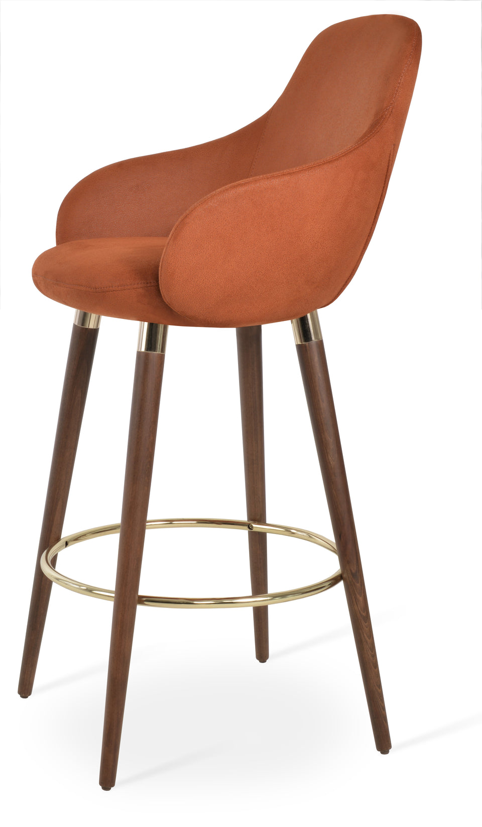 Gazel Wood Counter Stool.