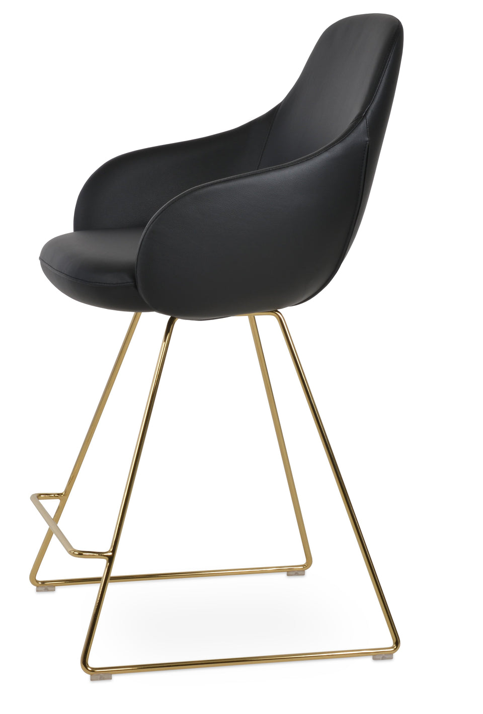 Gazel Arm Wire Bar Stool.