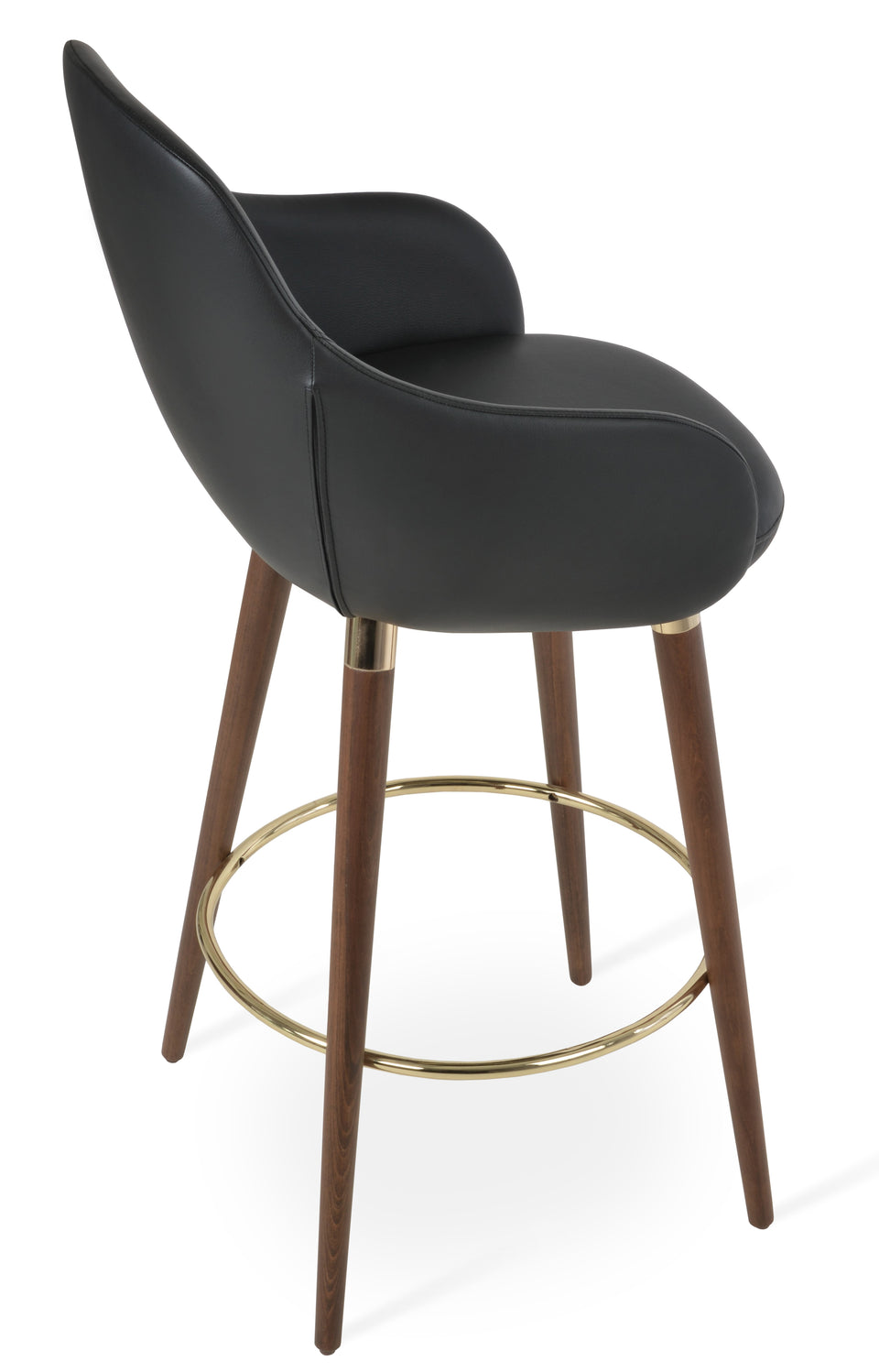 Gazel Wood Counter Stool.