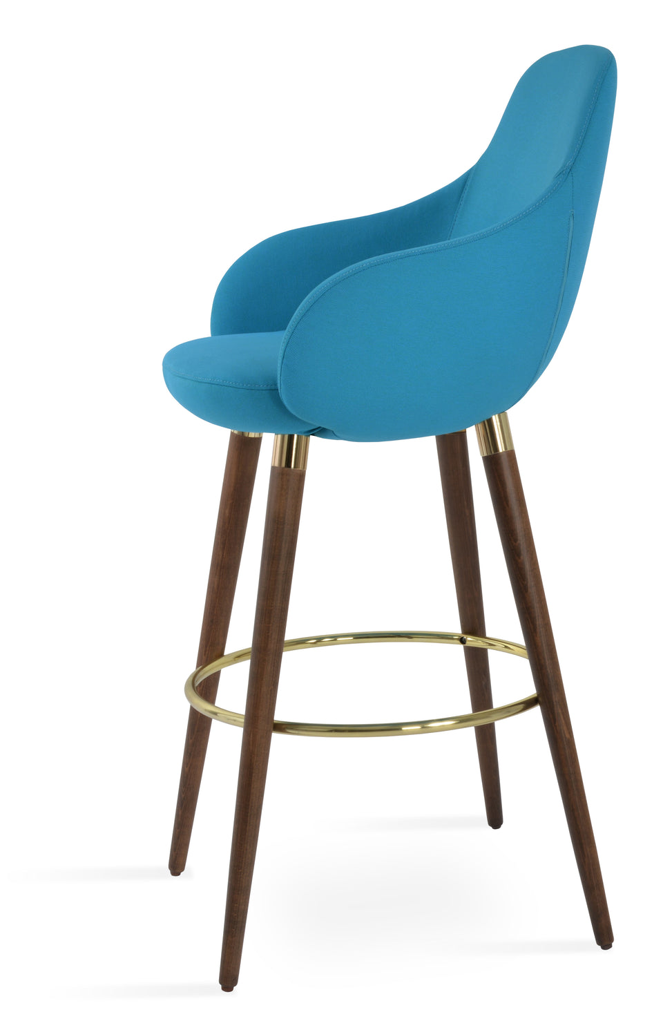 Gazel Wood Counter Stool.