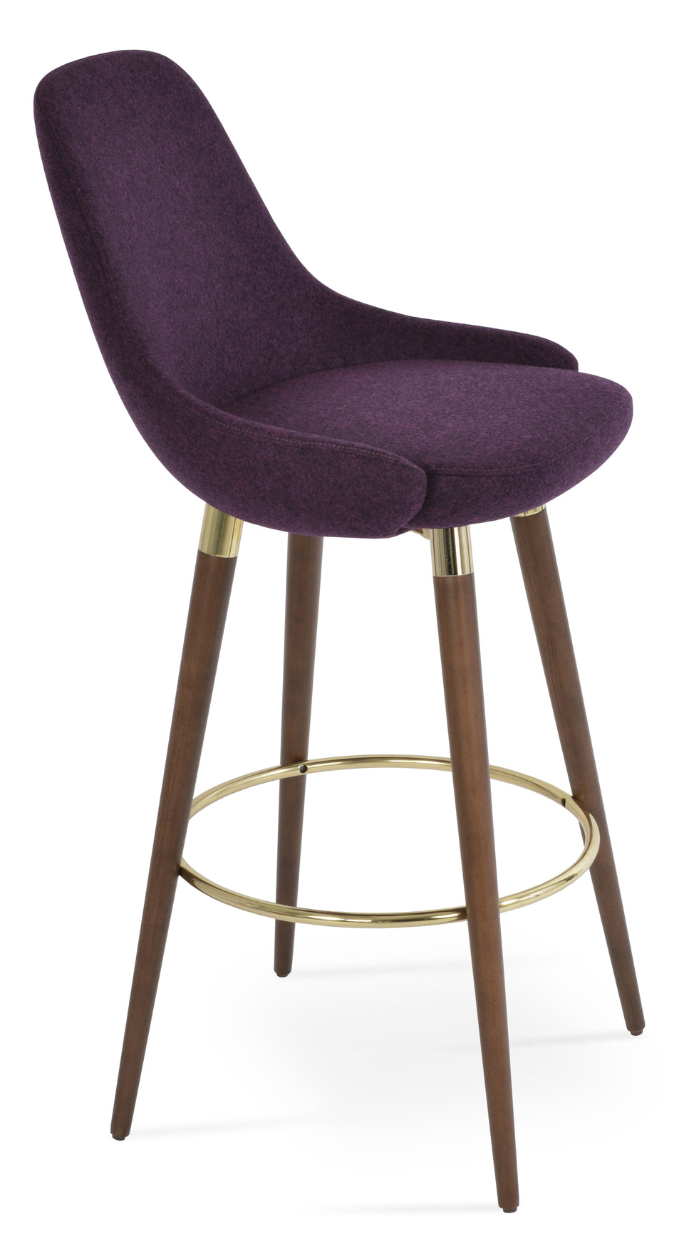 Gazel Wood Counter Stool.
