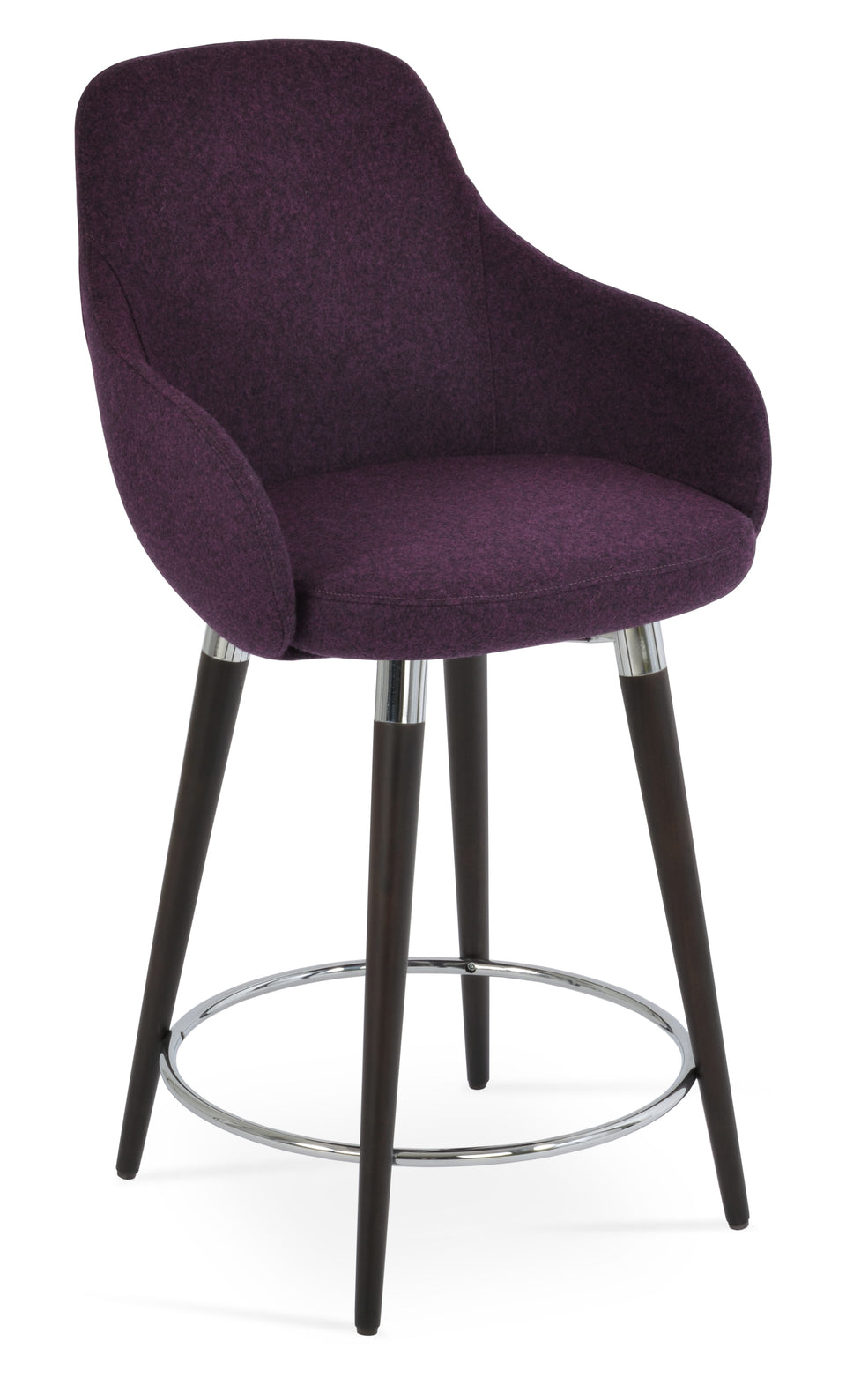 Gazel Wood Counter Stool.