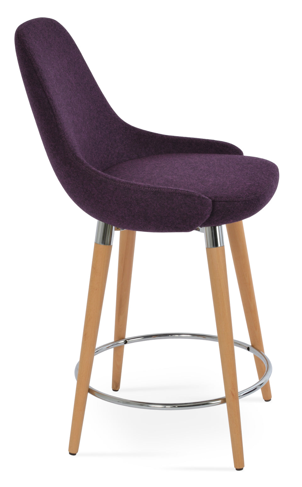 Gazel Wood Counter Stool.