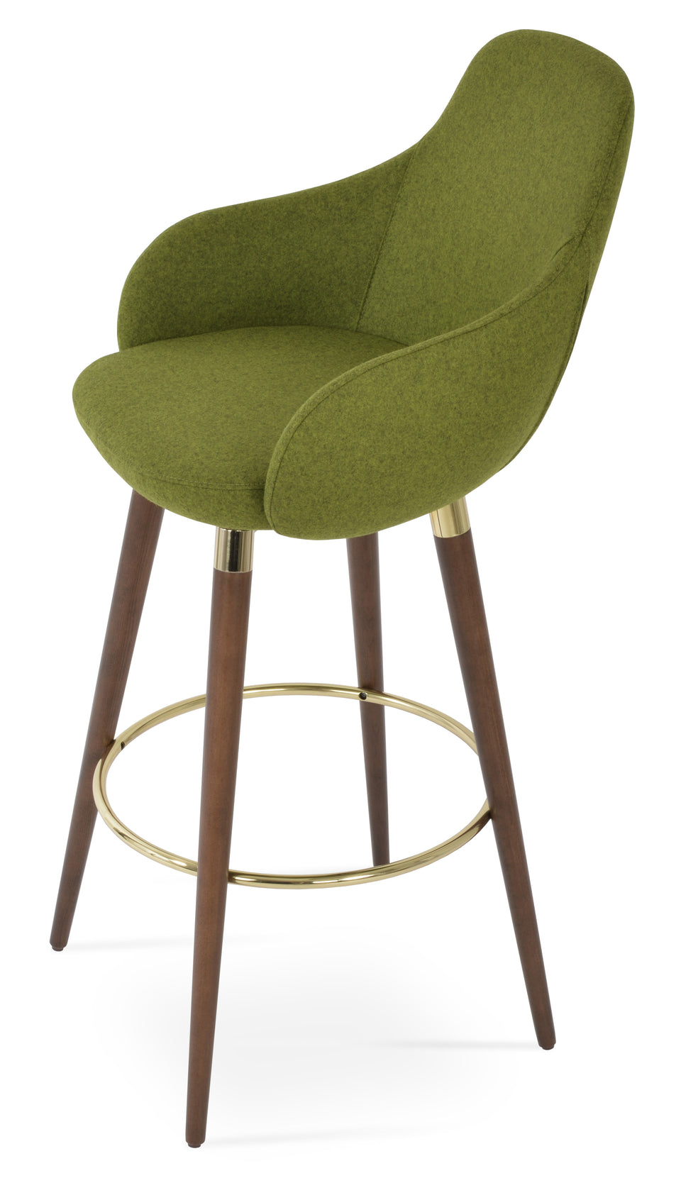 Gazel Wood Counter Stool.