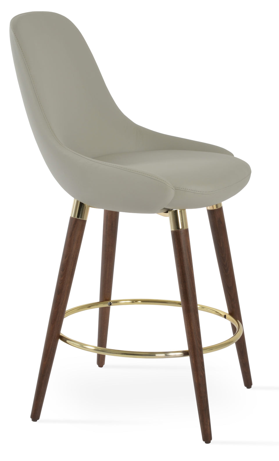 Gazel Wood Counter Stool.