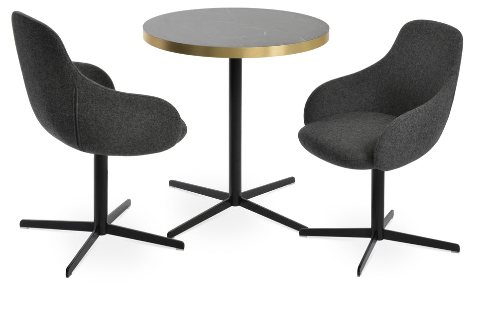 Gazel Arm 4 Star Swivel Chair.
