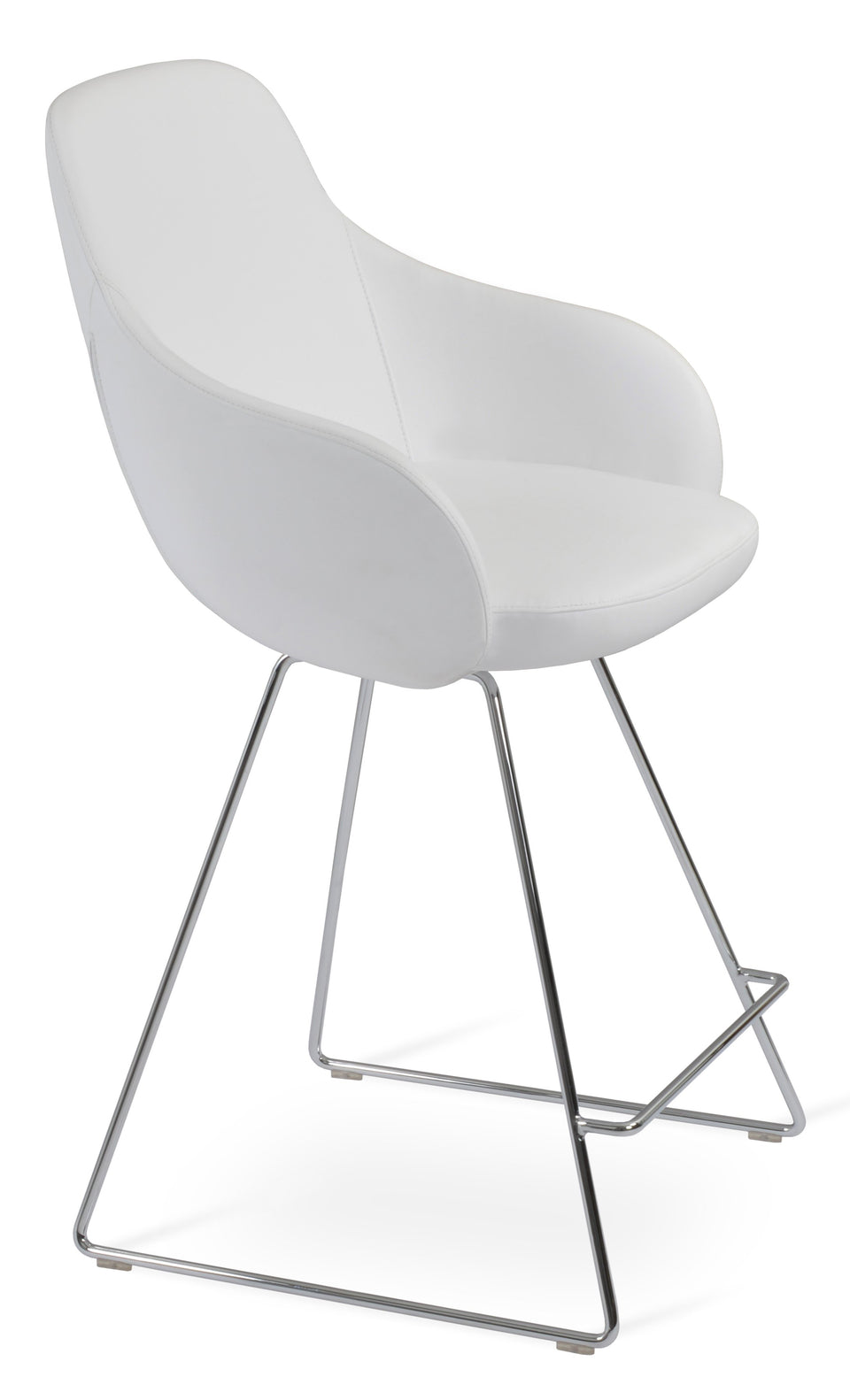 Gazel Arm Wire Bar Stool.