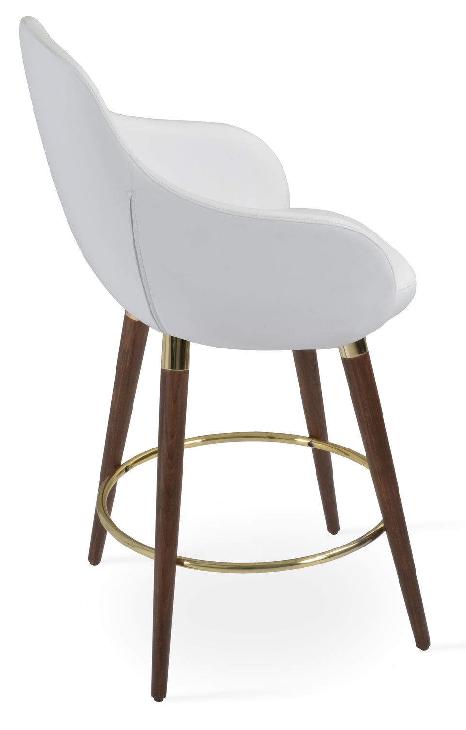 Gazel Wood Counter Stool.