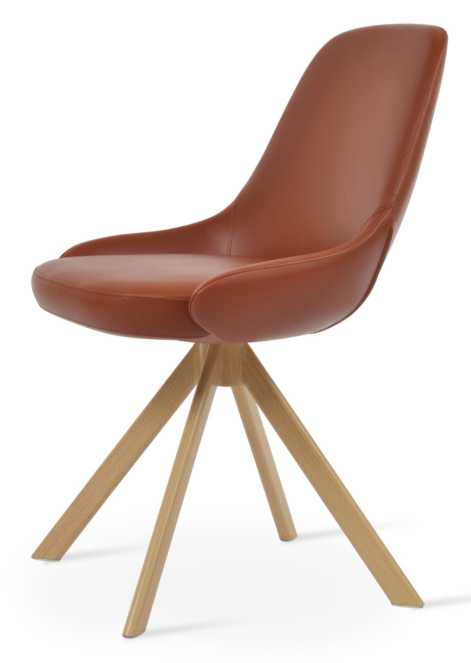 Gazel Sword Dining Swivel Chair.