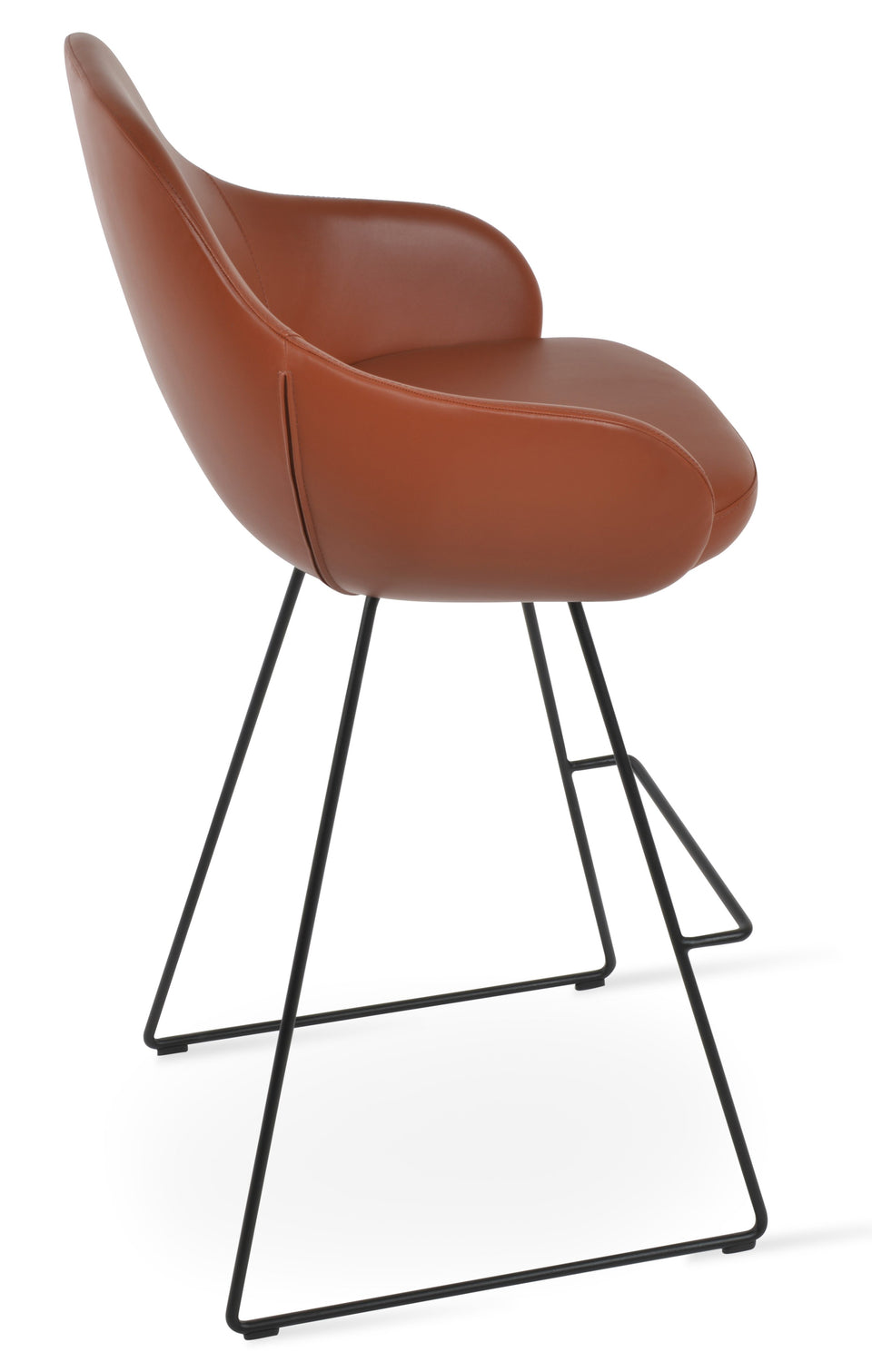 Gazel Arm Wire Bar Stool.