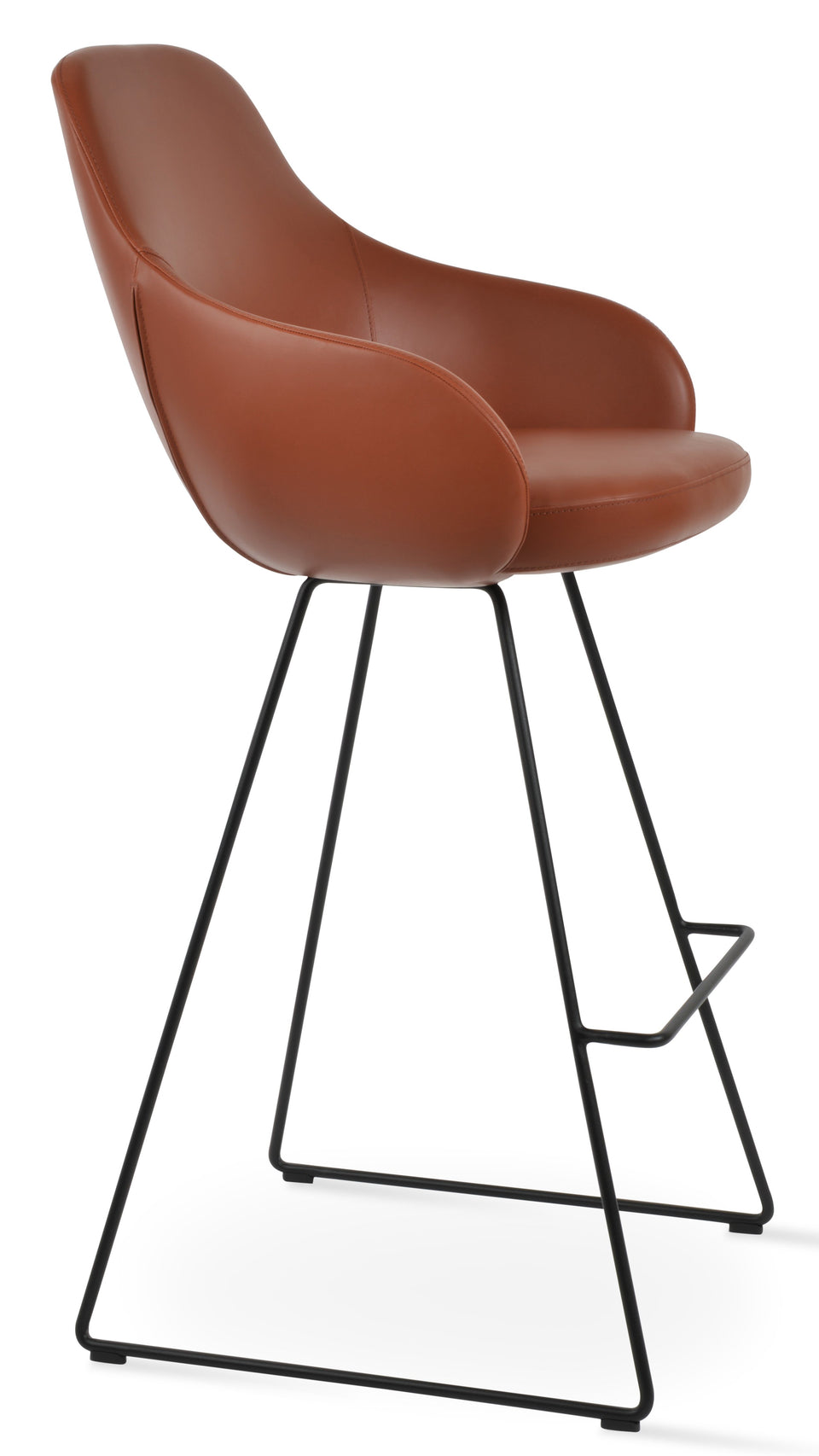 Gazel Arm Wire Bar Stool.