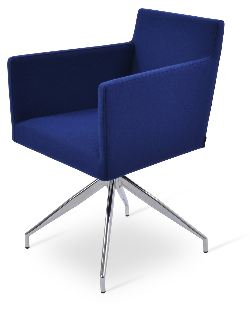 Harput Spider Swivel Arm Chair.
