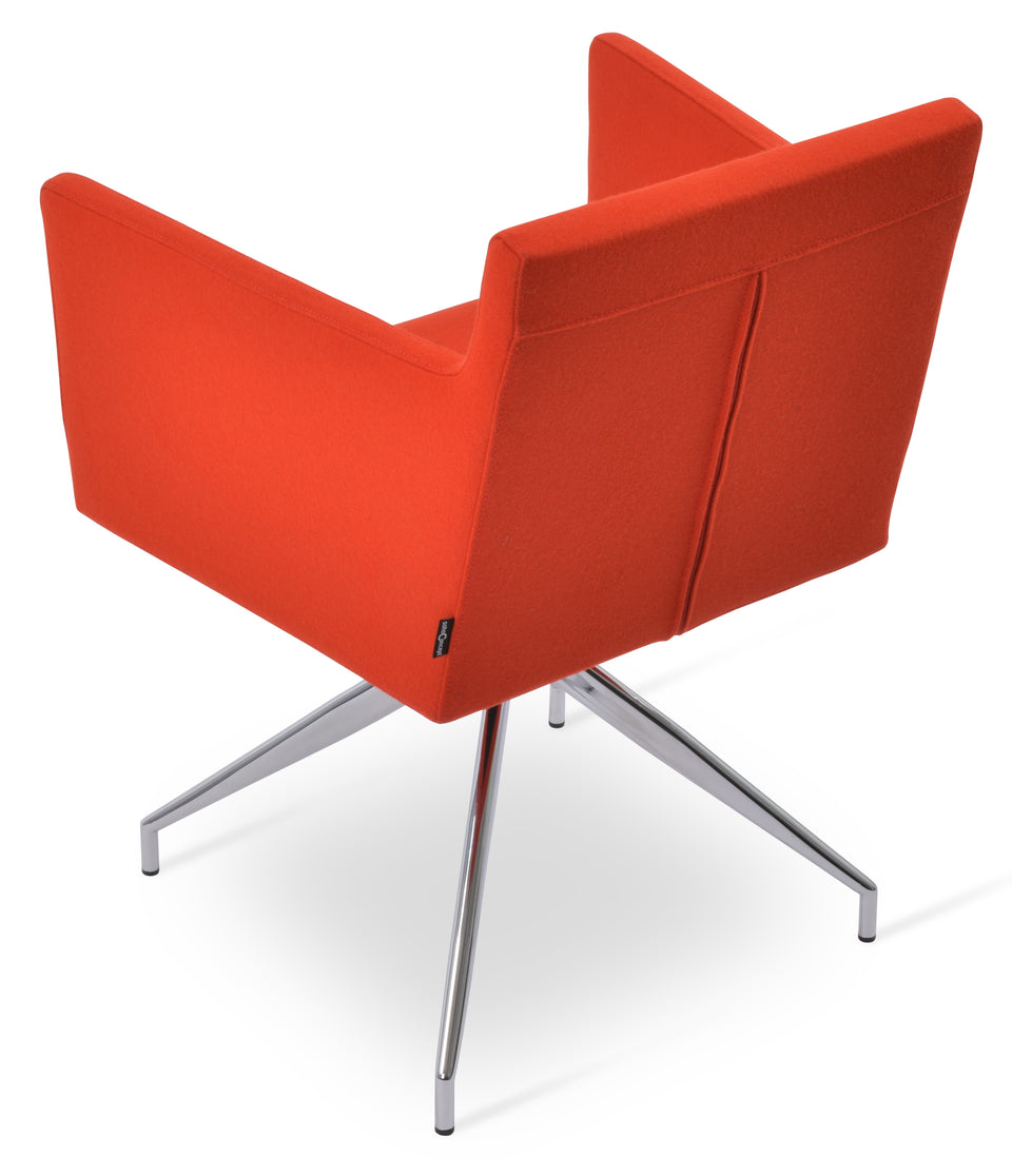 Harput Spider Swivel Arm Chair.