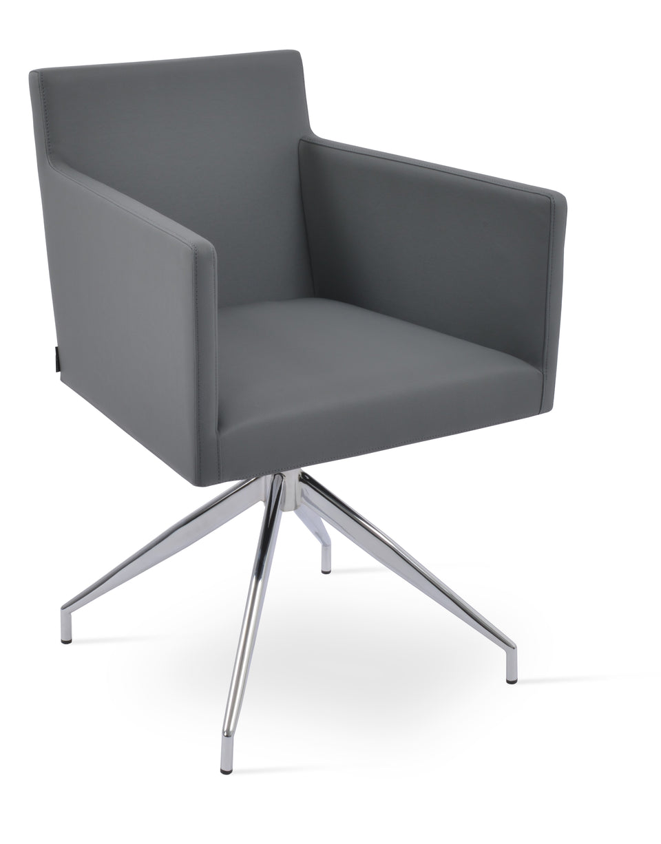 Harput Spider Swivel Arm Chair.