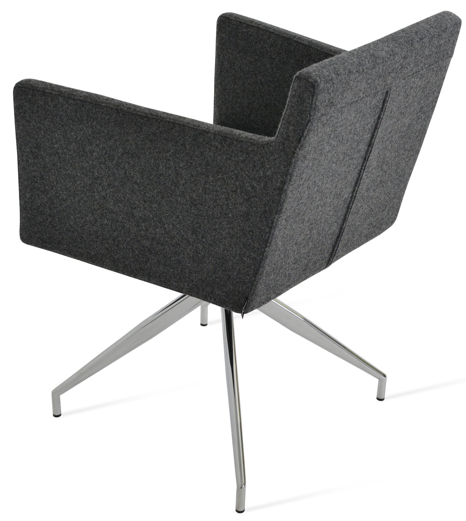 Harput Spider Swivel Arm Chair.