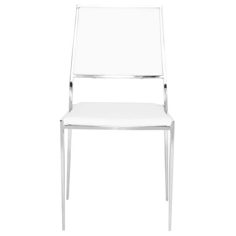 Aaron Dining Chair - White.