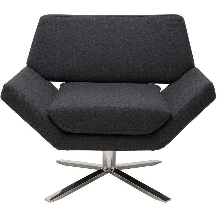 Sly Occasional Chair - Dark Grey.