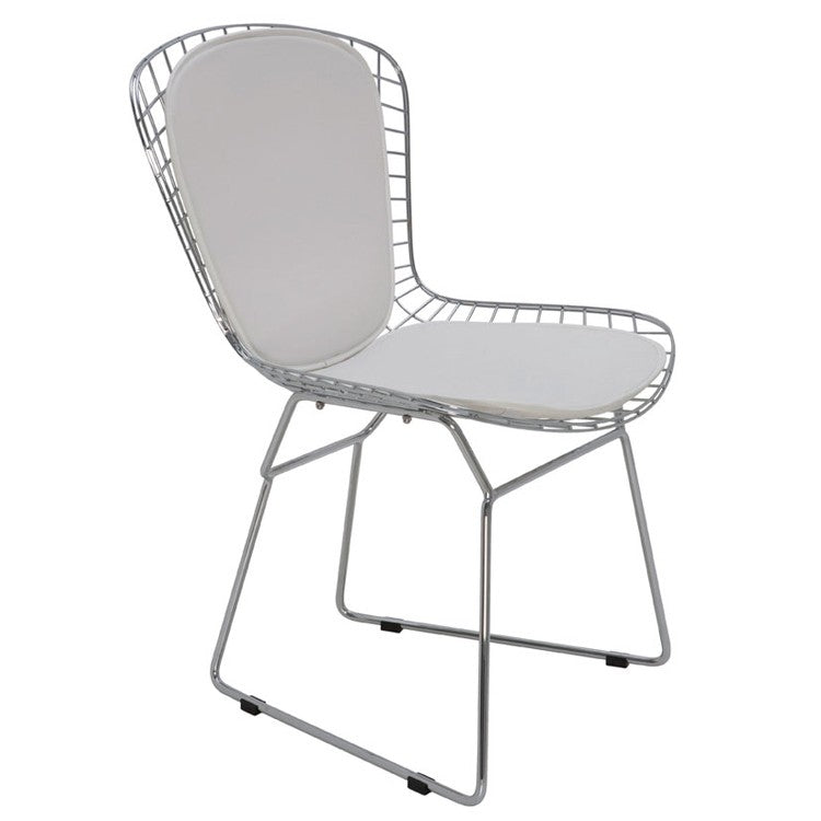 Wireback Dining Chair - White.