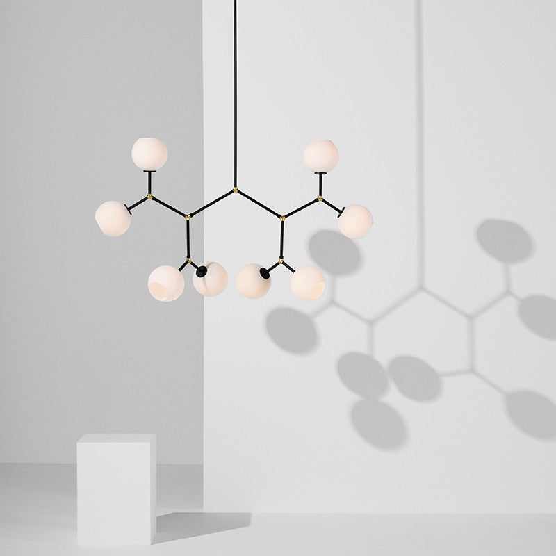 Atom 8 Pendant - White.