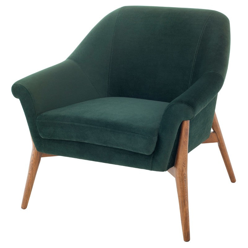 Charlize Occasional Chair - Emerald Green.