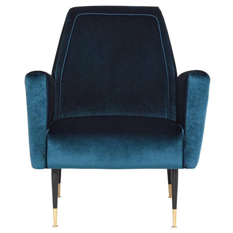Victor Occasional Chair - Midnight Blue.