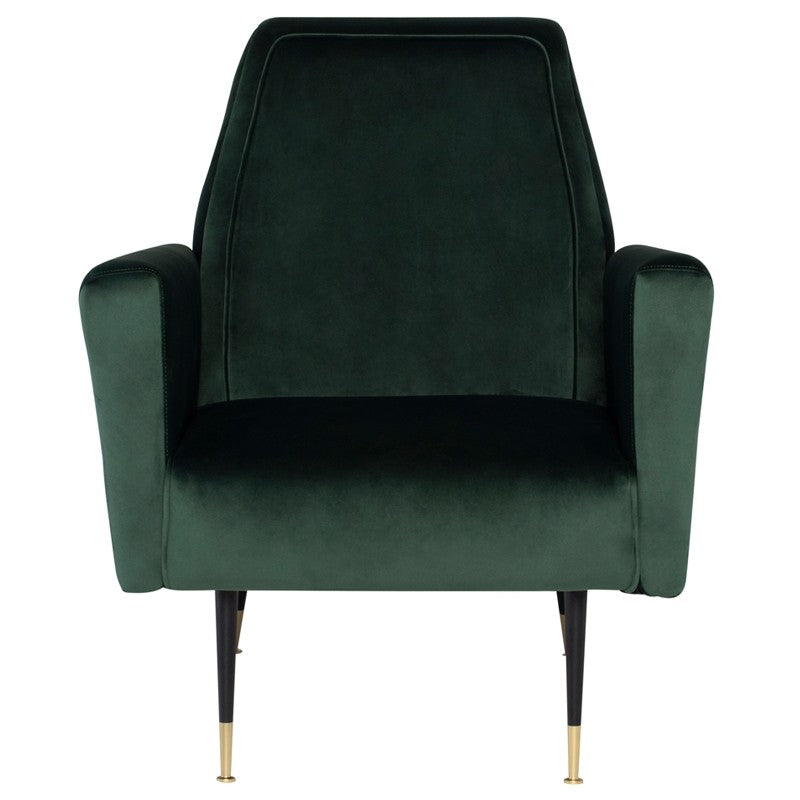 Victor Occasional Chair - Emerald Green.