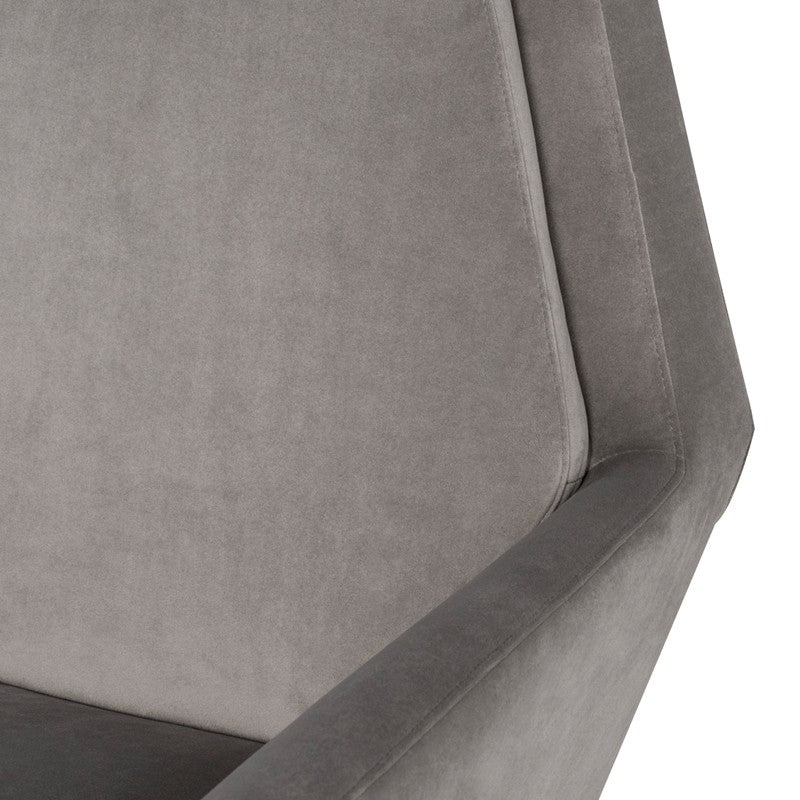 Vanessa Occasional Chair - Smoke Grey.