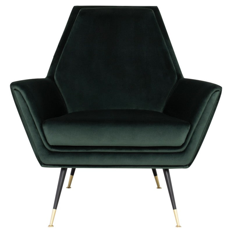 Vanessa Occasional Chair - Emerald Green.
