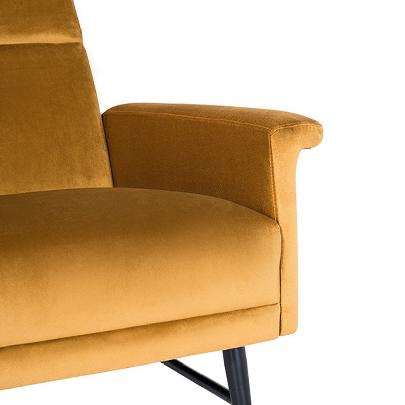 Mathise Occasional Chair - Mustard.