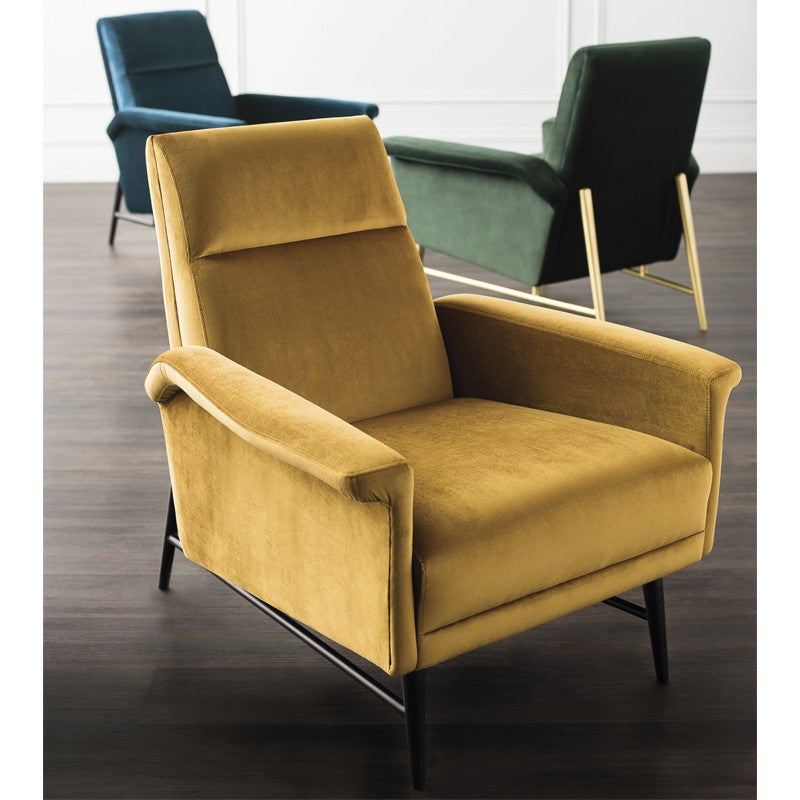 Mathise Occasional Chair - Mustard.
