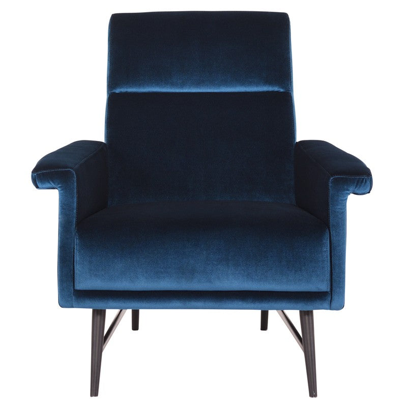 Mathise Occasional Chair - Midnight Blue.