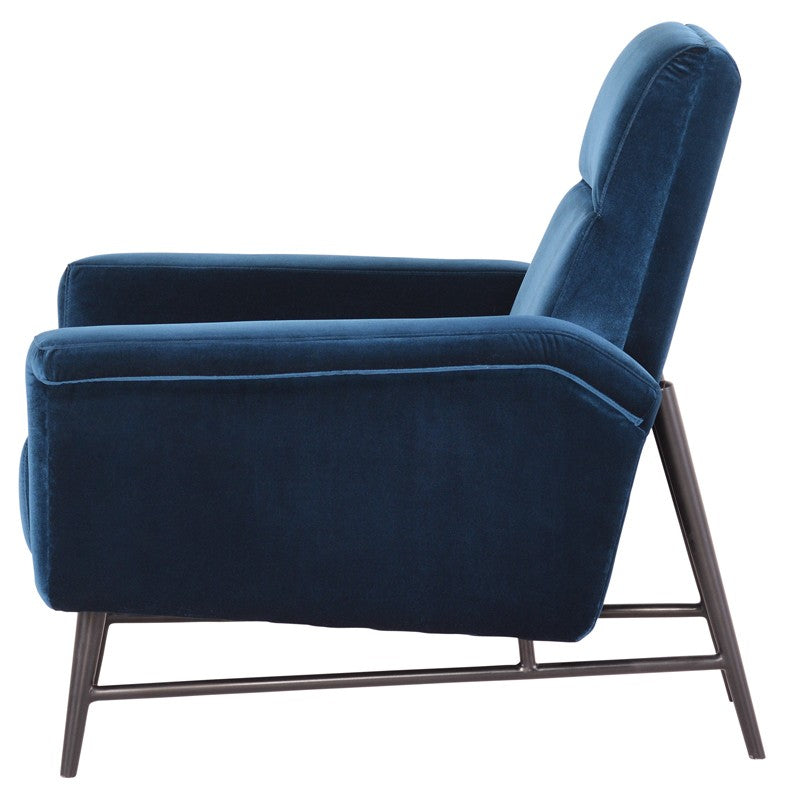 Mathise Occasional Chair - Midnight Blue.
