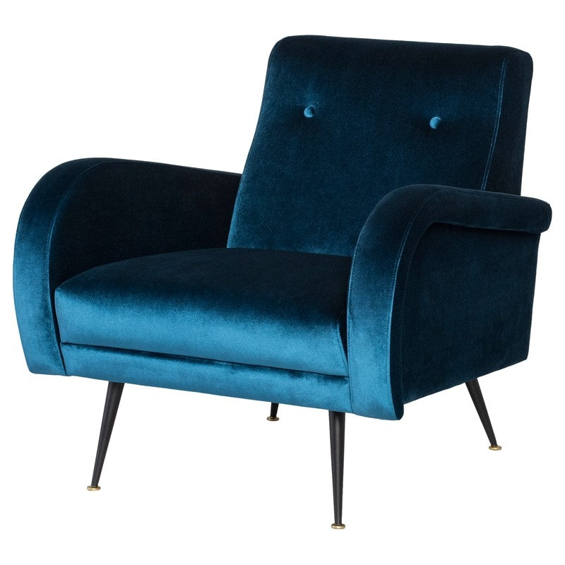 Hugo Occasional Chair - Midnight Blue.