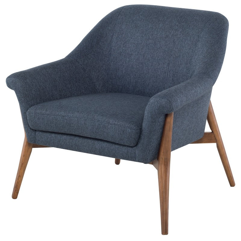 Charlize Occasional Chair - Denim Tweed.