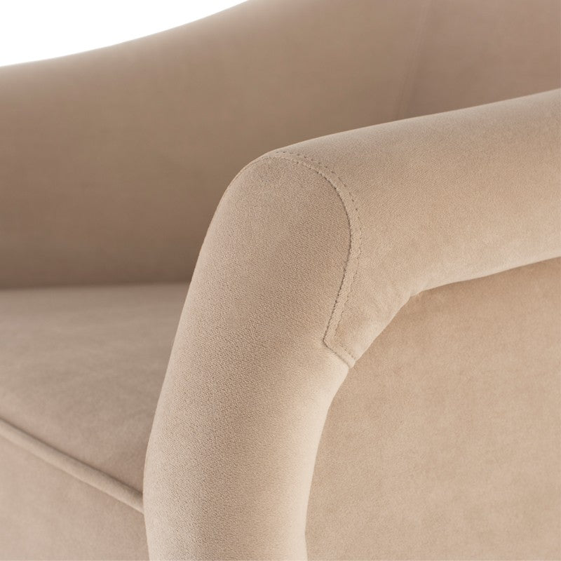 Lucie Occasional Chair - Nude.