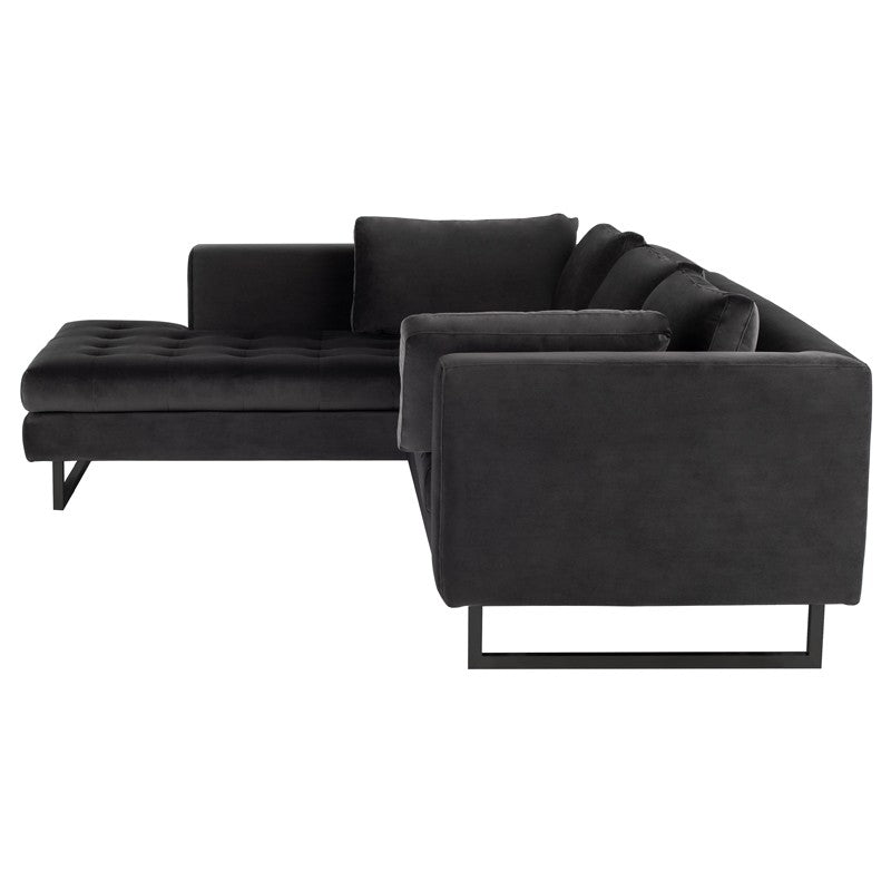 Janis Sectional - Shadow Grey.