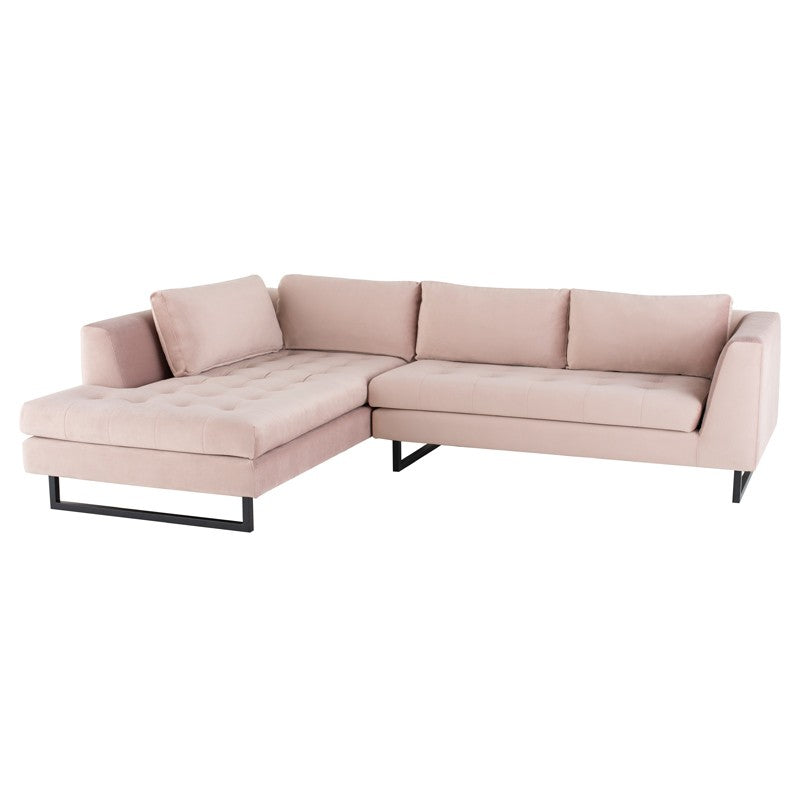 Janis Sectional - Blush.