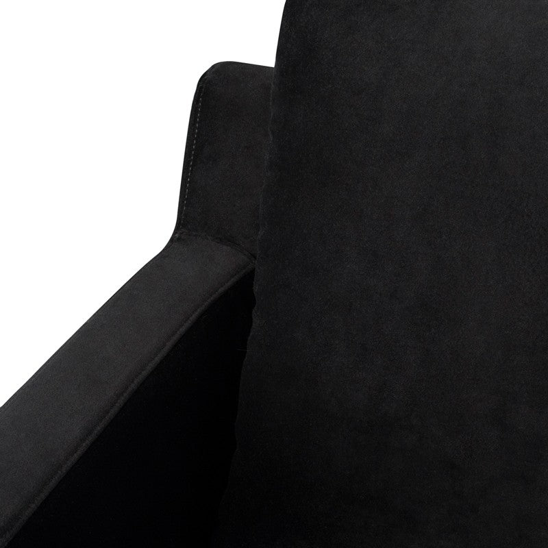 Anders L Sectional - Black.