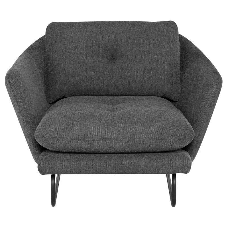 Frankie Occasional Chair - Graphite.